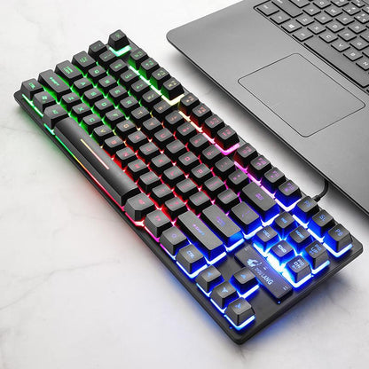 "Electronic Games Mechanical Keyboard Notebook Keyboard - MANDOTOS"