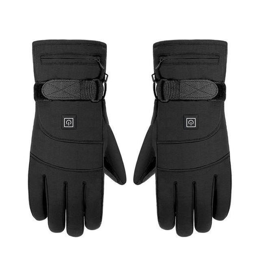 "Winter Electric Heated Gloves Motorcycle Touch Screen Gloves - MANDOTOS"