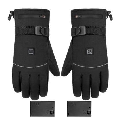 "Winter Electric Heated Gloves Motorcycle Touch Screen Gloves - MANDOTOS"