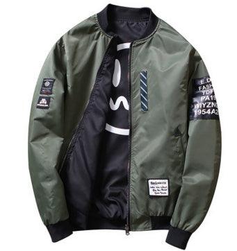"Men's Reversible Flight Jacket for Autumn &Winter - MANDOTOS"