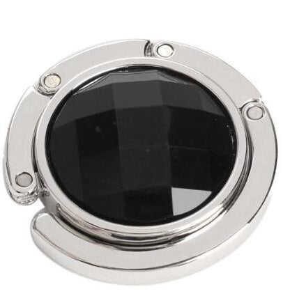 "Portable Metal Foldable Bag Purse Hook Handbag Hanger Purse Hook Handbag Holder Shell Bag Folding Table Hook 7 Color - MANDOTOS"