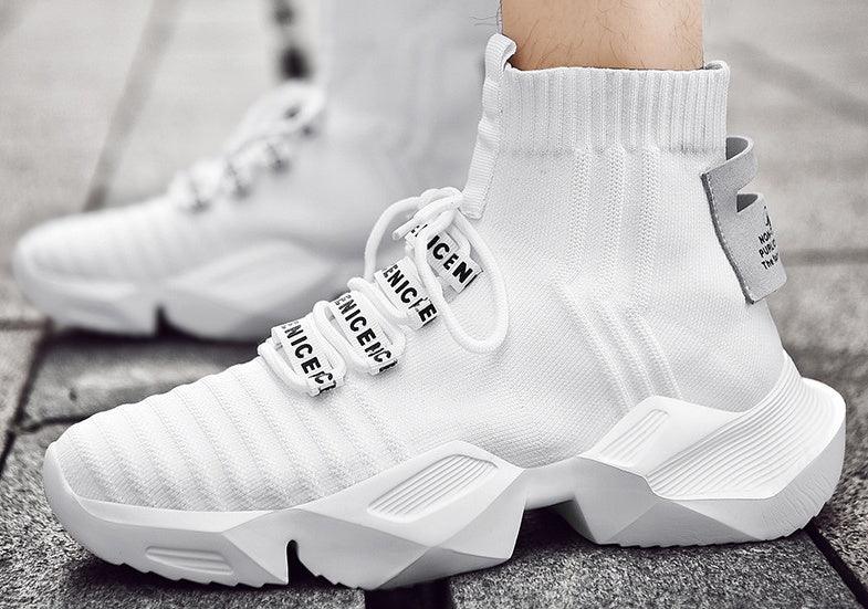 "Socks Shoes Daddy Shoes Sports Shoes Men'S Large Size Trendy Shoes Casual Shoes - MANDOTOS"