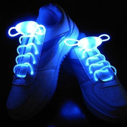 "Led Sport Shoe Laces Glow Shoe Strings Round Flash Light Shoelaces - MANDOTOS"