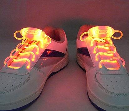 "Led Sport Shoe Laces Glow Shoe Strings Round Flash Light Shoelaces - MANDOTOS"