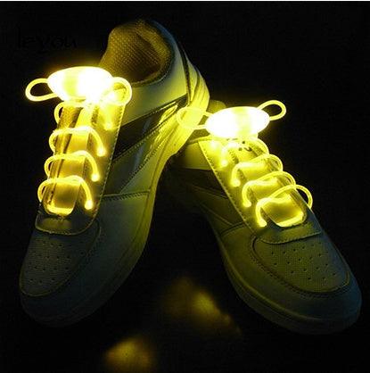 "Led Sport Shoe Laces Glow Shoe Strings Round Flash Light Shoelaces - MANDOTOS"
