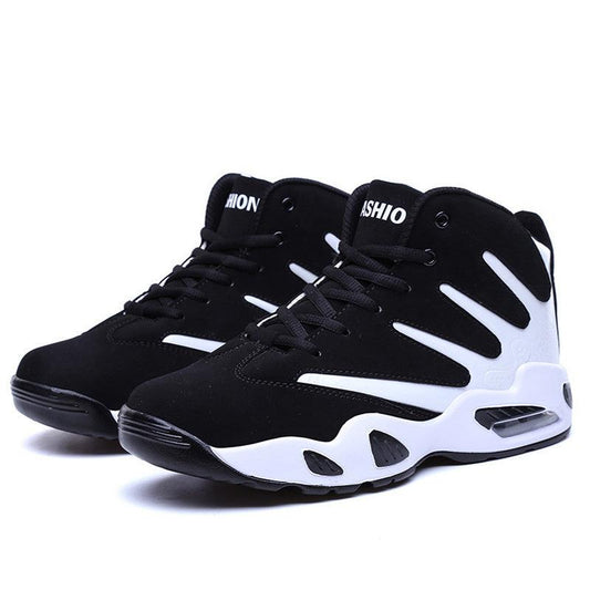 "Men Air Cushion Basketball Shoes Wear-resistant Sneakers For Men Hommel Basketball Boots Sneakers Men - MANDOTOS"