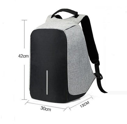 "Multi-Functional Water Resistant USB Charging Computer Notebook Backpack Bag - MANDOTOS"