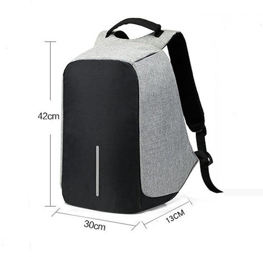 "Multi-Functional Water Resistant USB Charging Computer Notebook Backpack Bag - MANDOTOS"