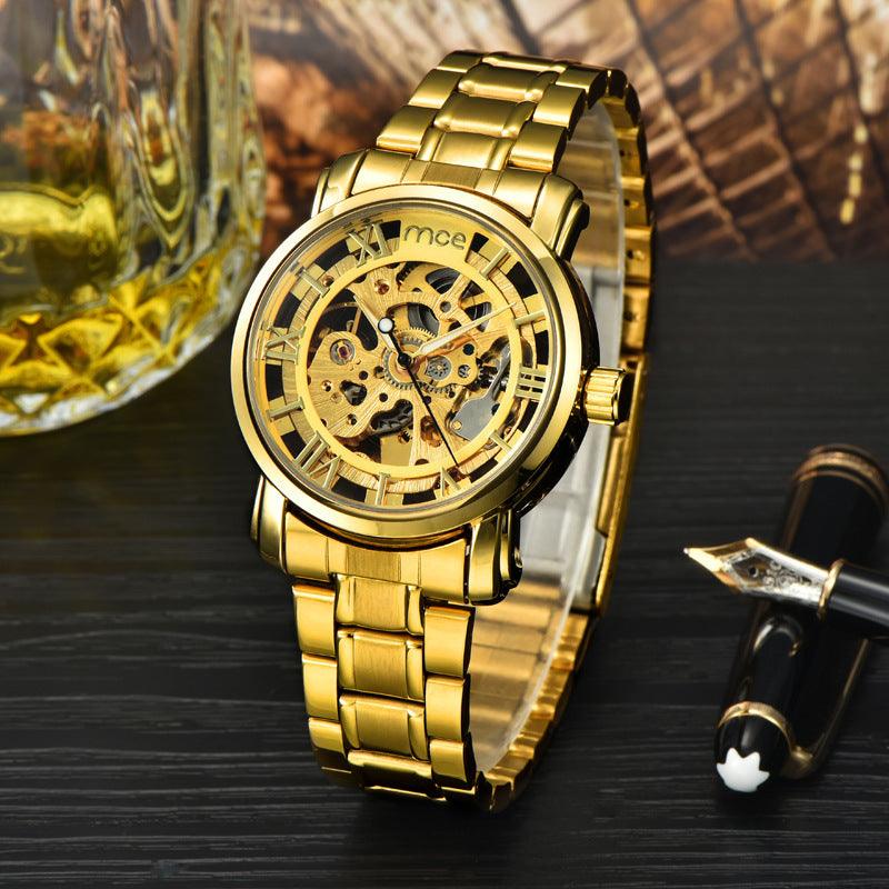 "Foreign Trade Watches Mechanical Watches Men Burst Aliexpress Selling Men Mechanical Watches - MANDOTOS"