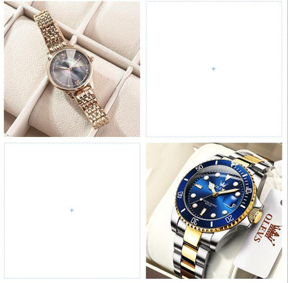 "Women Watches Luxury Brand Fashion Casual Ladies Watch Women Quartz Diamond Geneva Lady Bracelet Wrist Watches For Women - MANDOTOS"