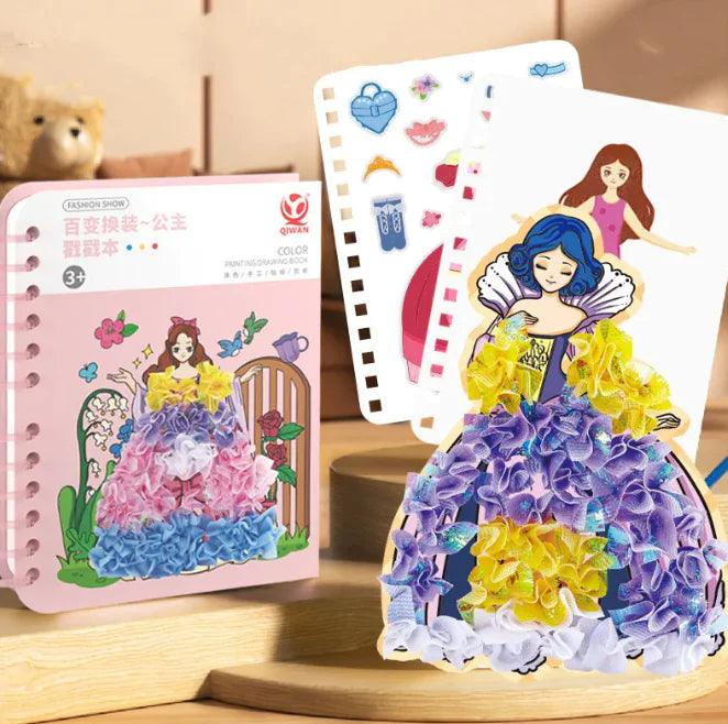 "DIY Hand-painted Girl Stickers - MANDOTOS"