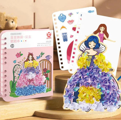 "DIY Hand-painted Girl Stickers - MANDOTOS"