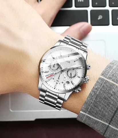 "Men Fashion Sport Quartz Clock Mens Watches - MANDOTOS"