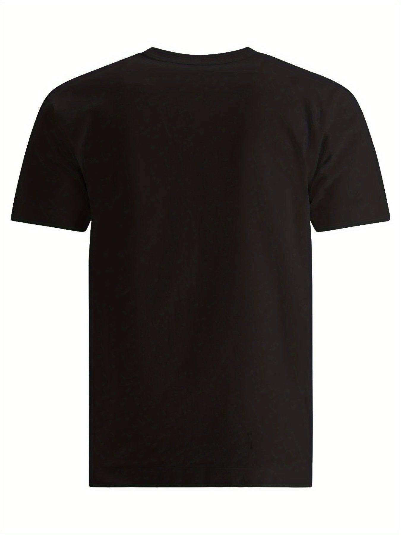 "Men's T-shirt Casual Sportswear Trendy, Lightweight, Breathable, Fashionable Printing - MANDOTOS"