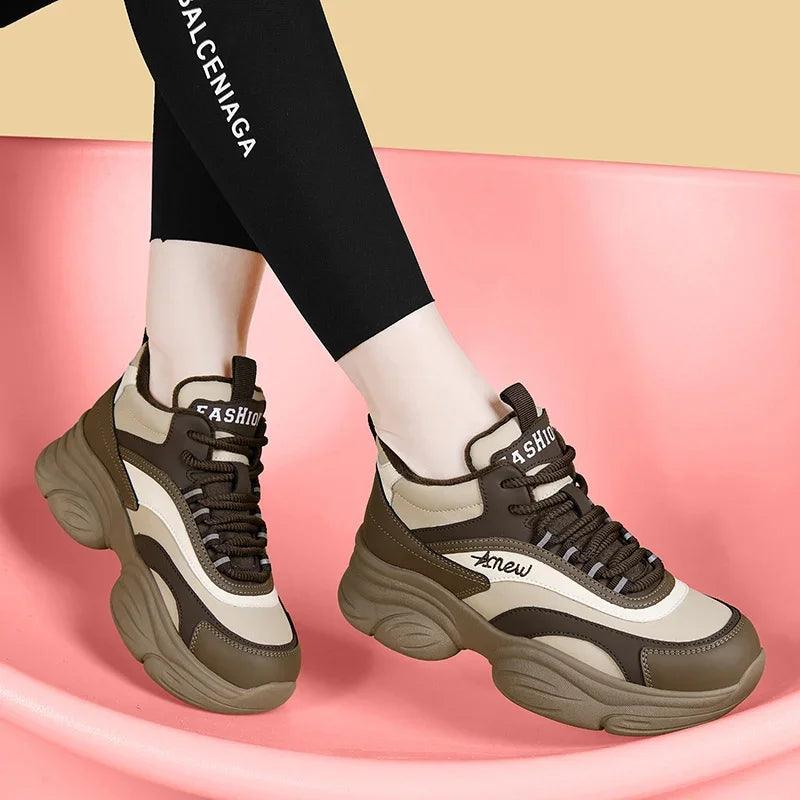 "Winter Plush Cozy Women's Casual Sneakers - MANDOTOS"