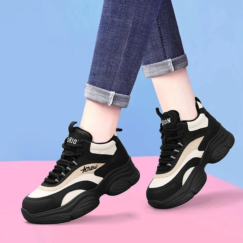 "Winter Plush Cozy Women's Casual Sneakers - MANDOTOS"