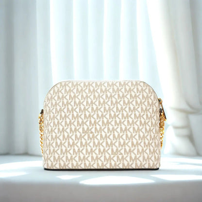 "Michael Kors Ole Jet Set Travel Medium Pvc Printed Women'S Single Shoulder Crossbody Shell Bag - MANDOTOS"