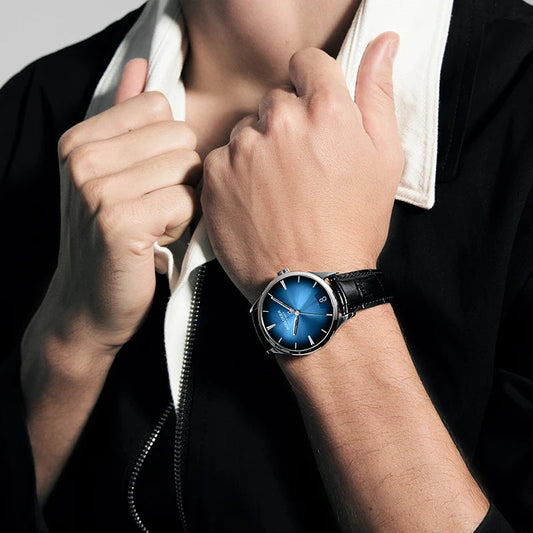 "AGELOCER Budapest Men's Automatic Watch - MANDOTOS"