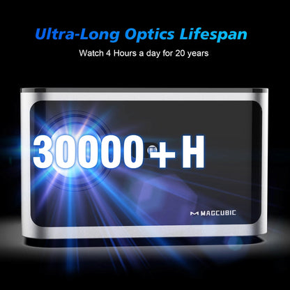 "Magcubic HY350 Pro 4K Smart Projector - Elevate Your Home Cinema Experience - MANDOTOS"