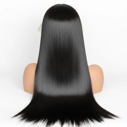 "Full Lace Head Cover with Real Hair - Customizable Elegance - MANDOTOS"