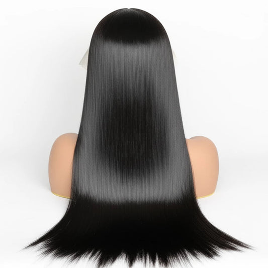 "Full Lace Head Cover with Real Hair - Customizable Elegance - MANDOTOS"