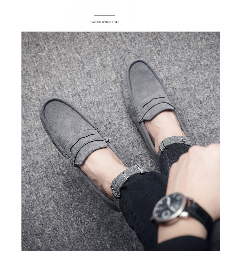 "Stylish Men's Casual Flat Leather Shoes - MANDOTOS"