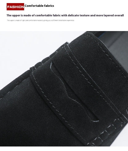 "Stylish Men's Casual Flat Leather Shoes - MANDOTOS"