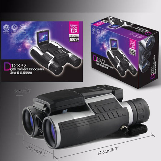 "12x32 Digital Camera Binocular Telescope - MANDOTOS"