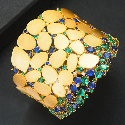 "New Fashion New Noble Luxury Bangle Earrings Ring - MANDOTOS"