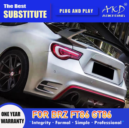 "Elevate Your Ride: AKD LED Tail Lights for Toyota 86 & Subaru BRZ - MANDOTOS"
