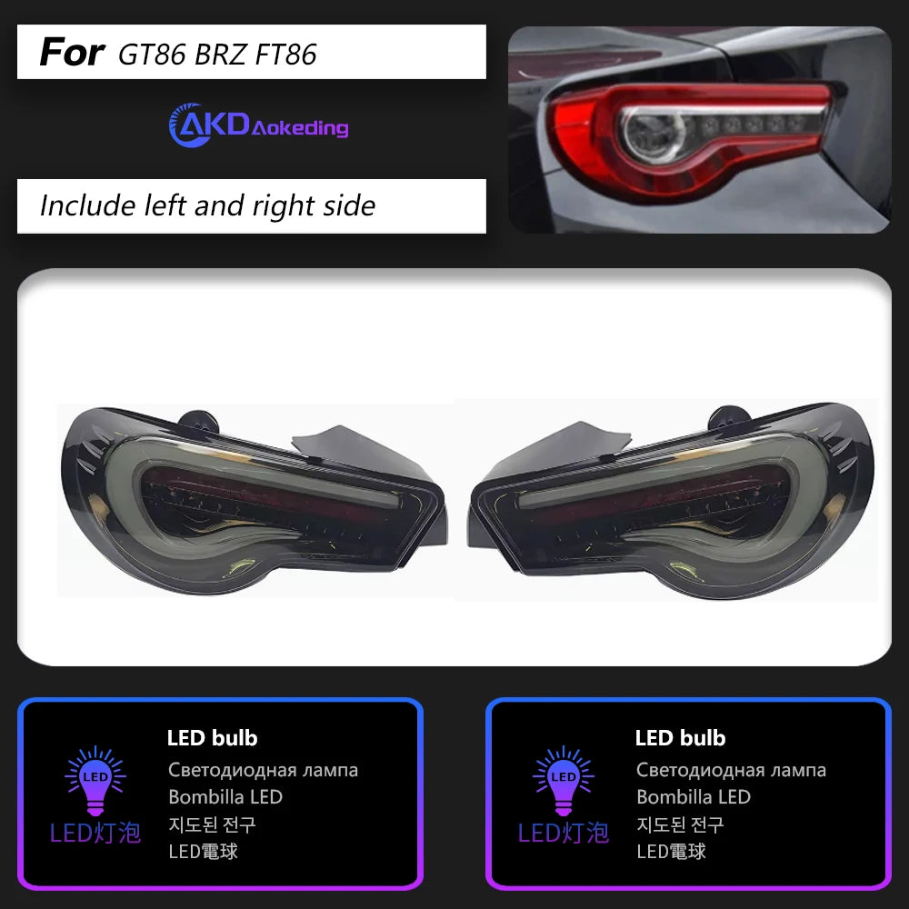 "Elevate Your Ride: AKD LED Tail Lights for Toyota 86 & Subaru BRZ - MANDOTOS"