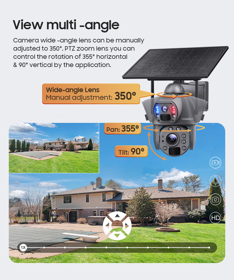 "Ultimate 4G Solar HD Security Camera - MANDOTOS"