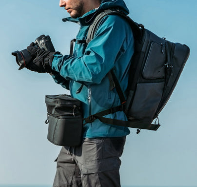 "Versatile SLR Camera Backpack - Twilight Camo - MANDOTOS"