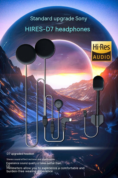 "R3 Motorcycle Helmet Intercom Bluetooth Headset & Driving Recorder - MANDOTOS"