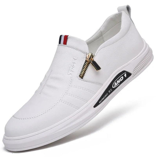 Men's Genuine Leather Loafers: Luxurious Comfort & Style - MANDOTOS