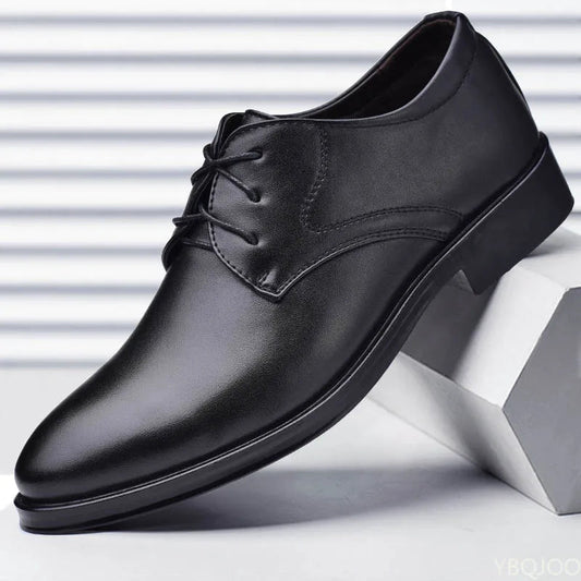 "Men's Premium Leather Business & Casual Shoes - MANDOTOS"
