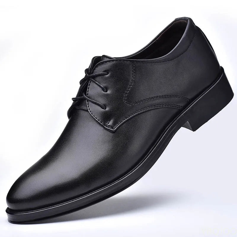 "Men's Premium Leather Business & Casual Shoes - MANDOTOS"