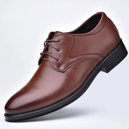 "Men's Premium Leather Business & Casual Shoes - MANDOTOS"