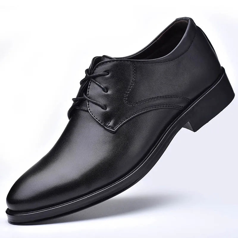 "Men's Premium Leather Business & Casual Shoes - MANDOTOS"