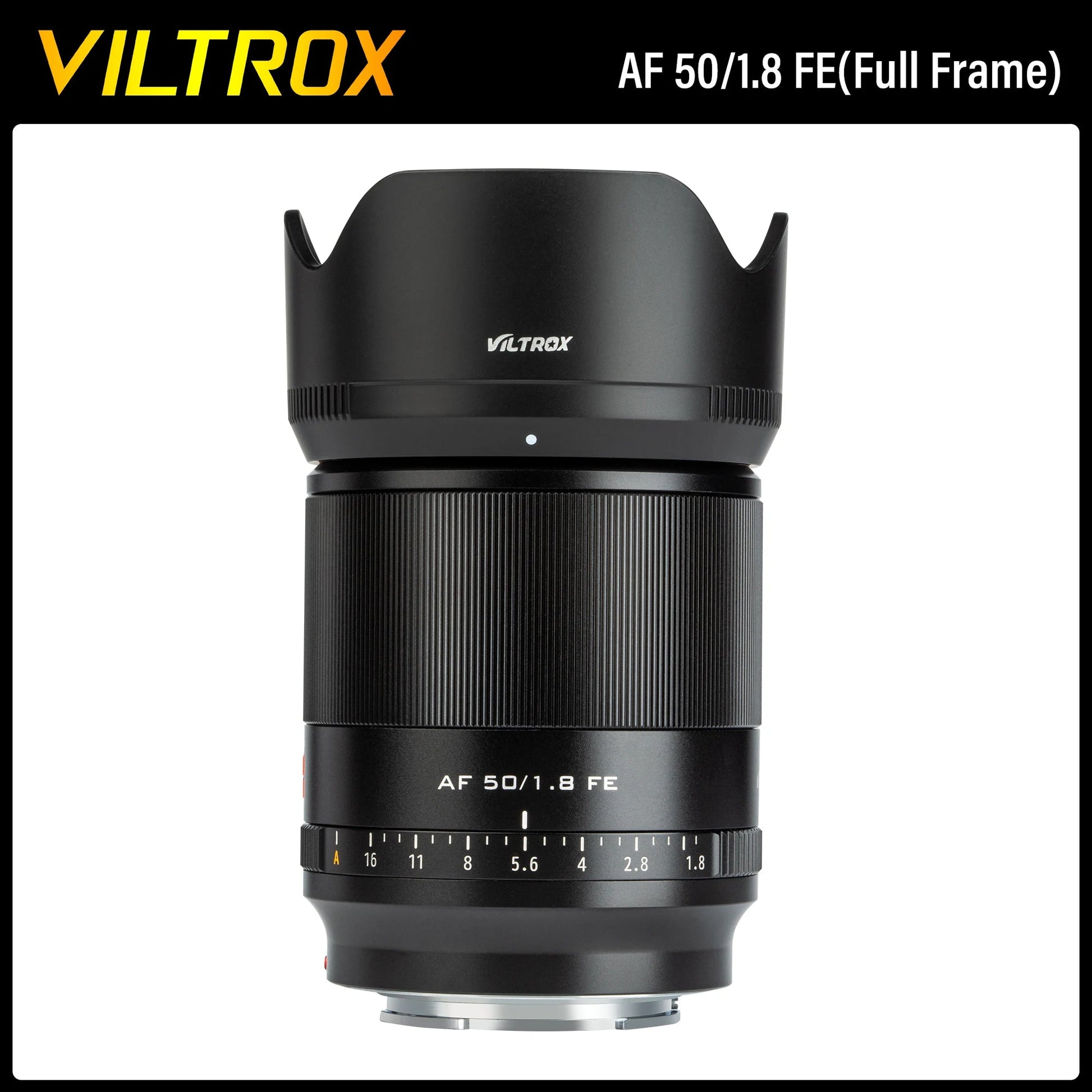 "VILTROX F1.8 Prime Lens - Elevate Your Sony Photography - MANDOTOS"