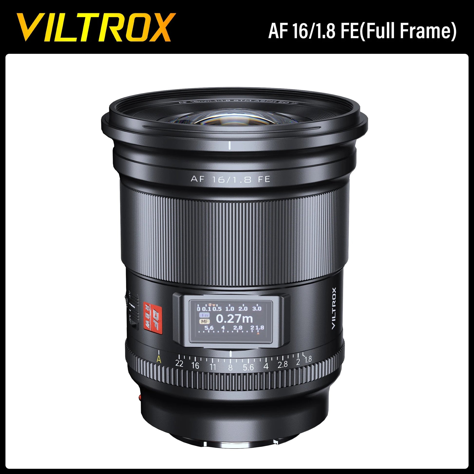 "VILTROX F1.8 Prime Lens - Elevate Your Sony Photography - MANDOTOS"
