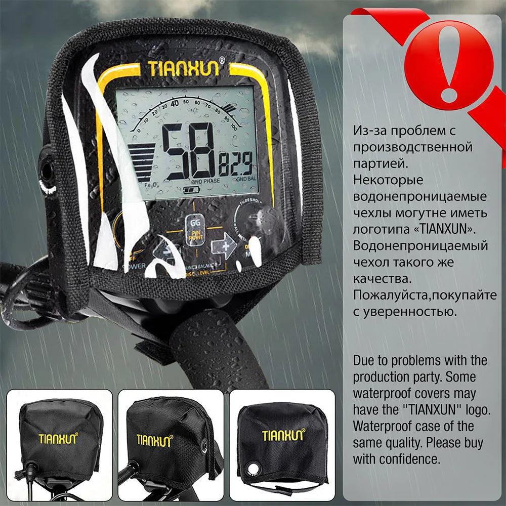 "TX-850 Metal Detector Underground Professional Depth 2.5m Scanner Search Finder Gold Detector Treasure Hunter Pinpointer 11inch - MANDOTOS"