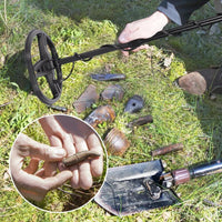 "TX-850 Metal Detector Underground Professional Depth 2.5m Scanner Search Finder Gold Detector Treasure Hunter Pinpointer 11inch - MANDOTOS"