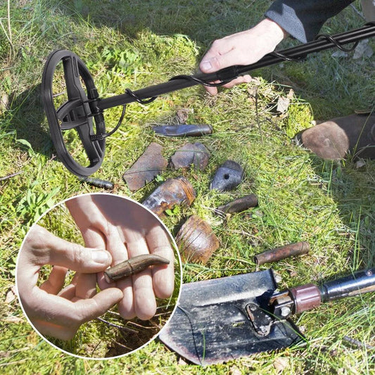 "TX-850 Metal Detector Underground Professional Depth 2.5m Scanner Search Finder Gold Detector Treasure Hunter Pinpointer 11inch - MANDOTOS"