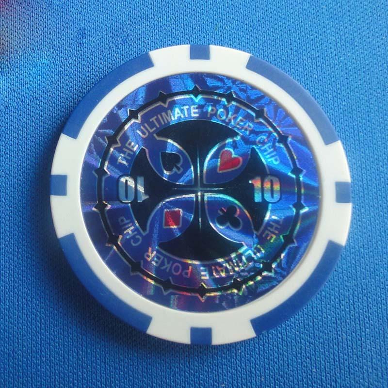 "ABS Plastic High-End Two-Color Chips Poker Baccarat Game Coins - MANDOTOS"