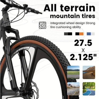 "High-carbon Steel Frame Fork Bike - MANDOTOS"