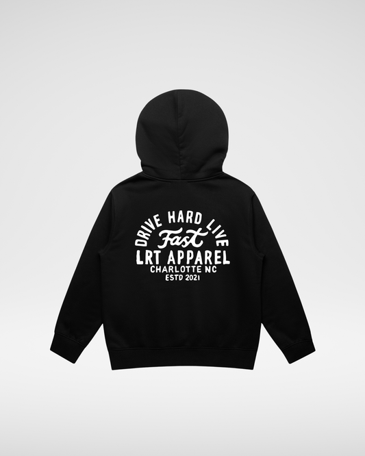 THE APEX HOODIE - RECYCLED BLACK