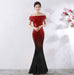 Birthday Party Dress Slimming Host Long Dress