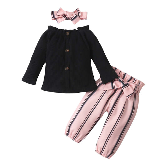 Ancient Energy newborn baby clothes set for girls, includes soft, colorful toddler outfits with cute prints and comfortable fabric.