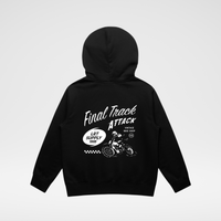 THE FINAL TRACK ATTACK HOODIE - RECYCLED BLACK
